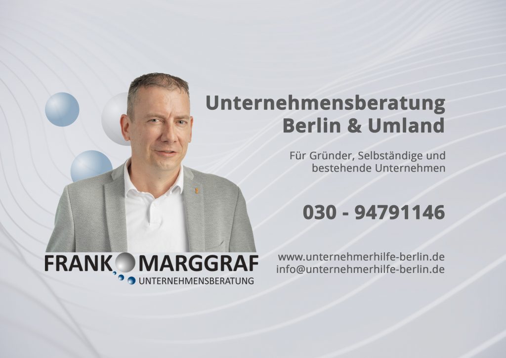 Frank Marggraf Unternehmensberatung Berlin & Gründercoach